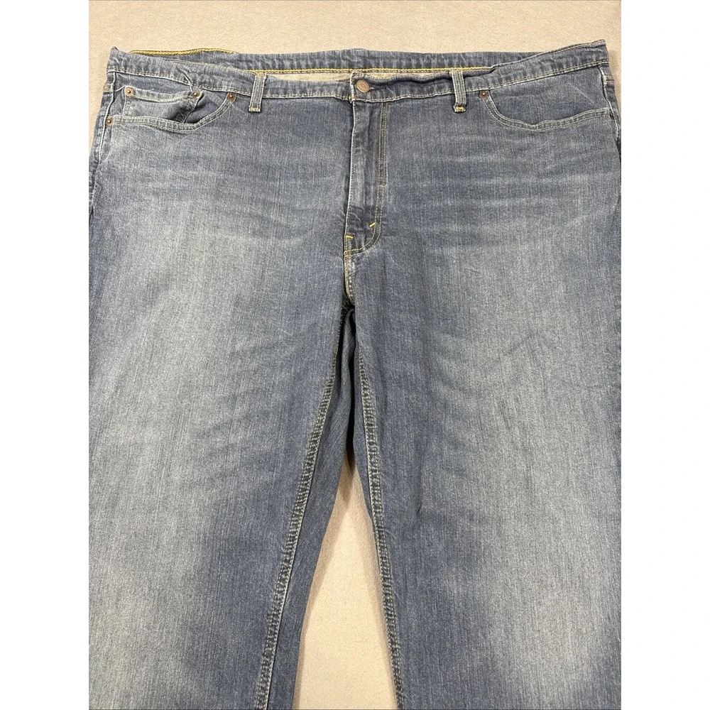 Levi's 541 men's jeans 50x32 straight leg light wash
